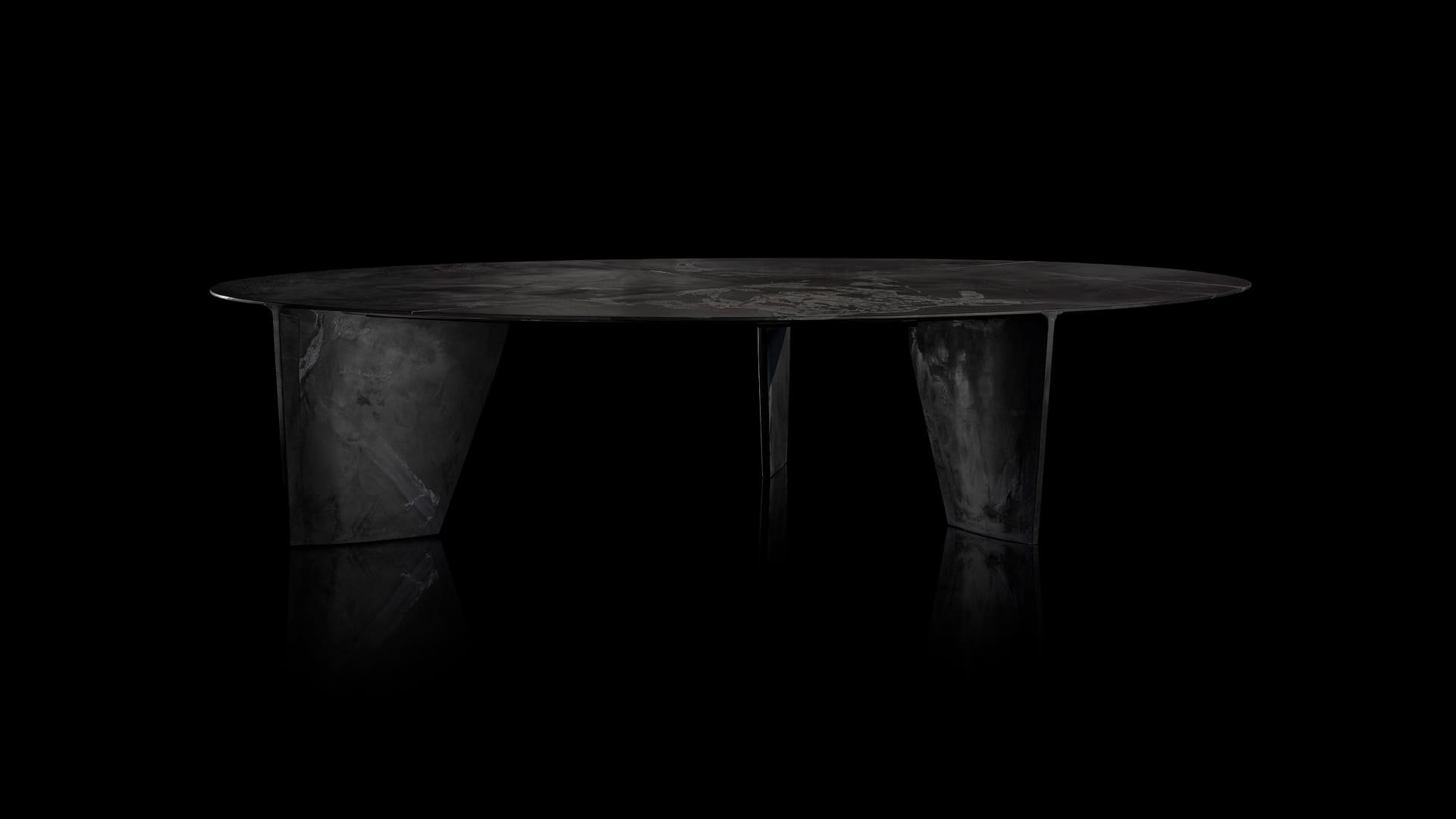 Natural stone table synapse henge